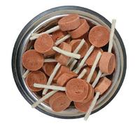 BVS Vet Shop Lolly Picknick de Pato 8 cm para Perros 150 unidades