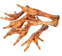 BVS Vet Shop Patas de Pollo Deshidratadas para Perros Blanco 6 x 160 gr