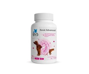 BVS Vet Shop | Renal Advanced para Perros y Gatos | para una Buena Salud renal con antioxidantes, extractos Vegetales y vitaminas del Grupo B | 80 Comprimidos