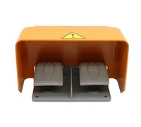 BVTUCMDY Interruptor de Pedal YDT1-18, Control de pie, 250 V, 380 V, 10 A, Doble Pedal, for máquina dobladora y punzonadora.
