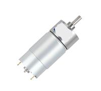 BVUYQAPIG JGB37-555 Micro Motor regulador de Velocidad CC 12 V 24 Motor Baja con Engranajes Que se Puede invertir(266rpm-24v)