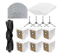 bvwkkynle Kit de cepillos Principales, cepillos Laterales, filtros, for Polvo y paños de fregona, Compatible con MiWhole M9 Lite.