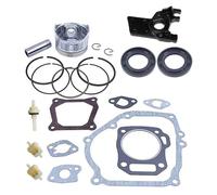 bvwkkynle Kit de reconstrucción de pistón, Juego de Filtro de Combustible Compatible con GX200-5.5HP 6.5HP, Anillos, Juntas, Pasador de pistón, Junta de Cilindro, repuestos for cortadora de césped
