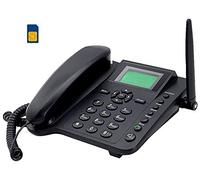 BW 2.4 '' inalámbrico Quadband G/M teléfono móvil de escritorio clásico del TelePhone Para el negocio o la familia (especialmente para la gente más vieja) - negro