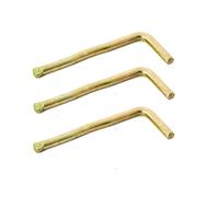 BW 3 pasadores de seguridad para bidón de combustible, metal, bidón de gasolina, 3 unidades, fabricado en Europa