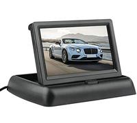 BW 4.3 "Monitor Plegable del Respaldo de la opinión Posterior del Coche de Digitaces TFT LCD para el Coche Que invierte la cámara, cámara del Rearview del Coche, cámara del CCTV DVD