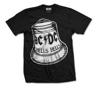 Bw Ac/Dc Hells Bells con licencia Camiseta hombre