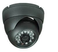 BW Cámara CCTV 700 TVL Cúpula Al Aire Libre CCD A Prueba De Vandalismo Carcasa De Metal Cámara De Seguridad para El Hogar - Negro