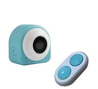BW - Cámara de acción deportiva mini WiFi 1080P Full HD para coche DVR con temporizador autofoto con control remoto, cámara de acción selfie para coche, videocámara de coche con micrófono integrado de 8 MP resistente al agua y lente de gran angular de 125 grados