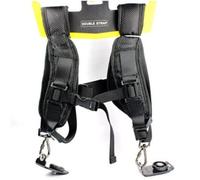 BW Correa de hombro Cinturón Doble Cierre para cámara DSLR Canon Nikon Sony