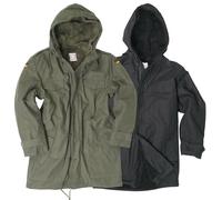 Ejército Alemán Clásico Parka Militar Combate Hombres Chaqueta Abrigo + Liner Ol