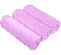 BW&HM Toalla Gimnasio Microfibra Deporte Toallas Gym Hombre Mujer Secado rápido 40 x 80 cm Paquete de 3 Morado Claro