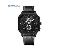 (BW)Reloj de pulsera de cuarzo con cronógrafo para hombre, deportivo, de lujo, resistente al agua, con