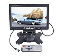 BW TFT 7" Color LCD con Soporte de Monitor Rotando para Camara de Marcha atras de Coche 2 Canales de Entradas