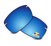 Bwake Lentes de repuesto para gafas de sol Maui Jim Breakwall MJ422 - Azul hielo polarizado