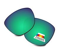 Bwake Lentes de repuesto para gafas de sol Maui Jim Starfish MJ744 - Verde mar polarizado