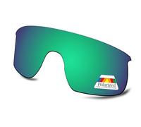 Bwake Lentes de repuesto para gafas de sol Oakley Resistor OJ9010, polarizadas, color verde mar