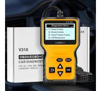 Bwaliffury OBD2 Diagnósticos Coche, OBD2 Escáner con Funciones OBD2 Completas,Automóvil Fallo del Motor Herramienta de Diagnóstico Apoya Españo para Check Engine Light, Prueba de Humo, I/M, DTC Lookup
