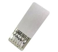 BWANGIAO Abrazaderas Flexibles con Base magnética de 12 Piezas, Silver | Herramienta segura para proyectos de artesanía de joyería y electrónica, sujeción segura en varios entornos