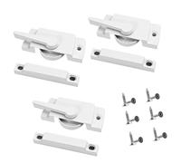 BWANGIAO Juego de 3 cerraduras de Seguridad de Repuesto para Marcos de Ventanas correderas Verticales y horizontales. Duraderas.