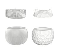 BWANGIAO Molde de Silicona con Forma de búho Manualidades y repostería, Apto para Alimentos y con Caja de Almacenamiento Segura.