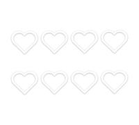 BWANGIAO Pegatinas para Coche con Forma de corazón, Impermeables y Resistentes, con un Bonito diseño para Parejas y familias.
