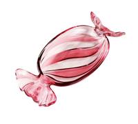 BWANGIAO - Plato de Dulces de Vidrio, Plato para Servir postres, Frutas, Frutos Secos, Galletas, vajilla, Bandeja, decoración navideña