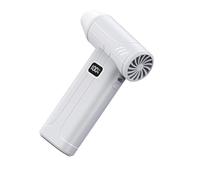 BWANGIAO Potente Ventilador de Mano 100 000 RPM con 5 Modos de Turbo Ajustables y luz LED, Carga USB C y Accesorios.