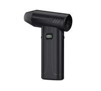 BWANGIAO Potente Ventilador de Mano 100 000 RPM con 5 Modos de Turbo Ajustables y luz LED, Carga USB C y Accesorios.