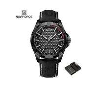 (BWB-BOX) Relojes de cuarzo de moda para hombre de la marca NAVIFORCE, relojes de pulsera deportivos