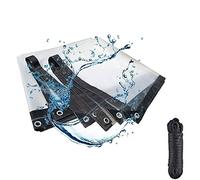 BWBG Lona Impermeable Transparente 5x6M, Lona de Invernadero Resistente A La Intemperie toldo Reforzado Impermeable para balcón o Ventana Aislamiento Frente al frío para Flores