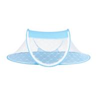 BWBIKE Cuna de Viaje Portátil para Bebé con Mosquitera, Cama Plegable Emergente con Cierre de Cremallera y Colchón Transpirable para Uso Interior y Exterior