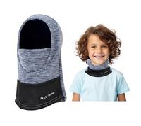 BWBIKE Kids Balaclava 6-13 Años - Máscara de Esquí de Vellón a Prueba de Viento y Cálida para Ciclismo, Esquí y Deportes al Aire Libre, Cubierta Facial Debajo del Casco para Niños y Niñas