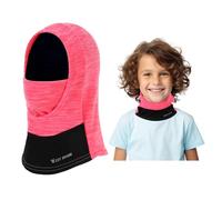 BWBIKE Kids Balaclava 6-13 Años - Máscara de Esquí de Vellón a Prueba de Viento y Cálida para Ciclismo, Esquí y Deportes al Aire Libre, Cubierta Facial Debajo del Casco para Niños y Niñas