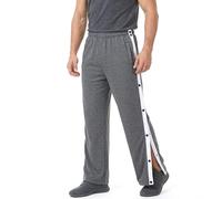 BWBIKE Pantalones de Entrenamiento para Hombre con Botón a Presión, Pantalones de Rehabilitación Desmontables Trajes de Exterior para Correr y Recuperación Post-Cirugía