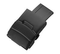 BWBVHRHZY 18 mm 20 mm 22 mm 24 mm 304L Botón de acero inoxidable Cierre de buzo Correa de reloj Hebilla fundida sólida Apto for Seiko Apto for hebilla de reloj Citizen(Schwarz,20mm)