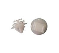 BWBVHRHZY 50 Clips de Ajuste de Tira de moldura Lateral for carrocería Aptos for Fiat 500X, 500L Aptos for Renault Megane Twingo Clips de Tira de moldura de Puerta Moldura Lateral Rubstrip