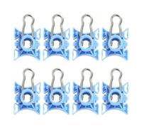 BWBVHRHZY 8/4 Uds. Regulador de Ventana de Puerta de Coche Clips de pivote de Rodillo Deslizante Clips elevadores Aptos for Volvo 740 940 960 S80 XC70 XC90 V70 S60 Piezas(8pcs)