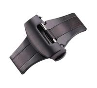 BWBVHRHZY Accesorios for reloj, hebilla de mariposa apta for Panerai serie 1950, cierre de reloj de 20mm y 22mm, hebillas de acero inoxidable con botón mate pulido(Matte Black,22mm)