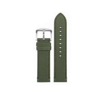 BWBVHRHZY Ajuste for Tissot Chrono XL SeriesT116.617A Correa de nailon 1853 / Ajuste for reloj de lona Mido for accesorios de reloj Pulsera for hombre 22 mm(Army green sk)