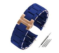 BWBVHRHZY Apto for Armani AR5906 AR5905 AR5890 AR5889 AR5919 AR5920 Człowiek 23mm Kobieta 20mm Bransoletka(Blue RG,20mm)