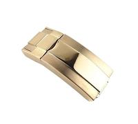 BWBVHRHZY Cierre de correa de reloj de 16 mm * 9 mm apto for DAYTONA apto for SUBMARINER apto for GMT apto for Yacht-Master Botón de ajuste fino Hebilla sólida de metal de acero inoxidable(Rose Gold,1