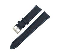 BWBVHRHZY Correa de reloj de lona de cuero de nailon de 19 mm 21 mm 20 mm 22 mm Ajuste for Omega Ajuste for Seamaster 300 At150 Ajuste for Planet Ajuste for Ocean Ajuste for Tissot Ajuste for CASIO Aj