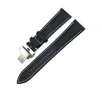 BWBVHRHZY Correa de reloj de lona de cuero de nailon de 19 mm 21 mm 20 mm 22 mm Ajuste for Omega Ajuste for Seamaster 300 At150 Ajuste for Planet Ajuste for Ocean Ajuste for Tissot Ajuste for CASIO Aj