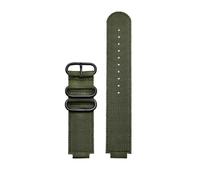 BWBVHRHZY Correa de reloj de lona de nailon apta for CASIO Fit for G-shock DW-H5600 Interfaz convexa especial Negro Azul Verde Caqui Naranja Rojo Correa de reloj for hombre(Green-B pin)