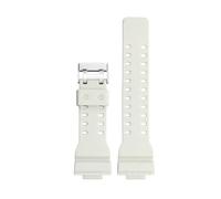 BWBVHRHZY Correa de reloj de silicona de 16mm apta for Casio compatible for G-SHOCK GA-110 GA-100 GA-120 GA-900 pulsera de goma de camuflaje for reloj de hombre(Wei)