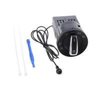 BWBVHRHZY Enchufe de interruptor cromado for faros delanteros coche apto for Golf 4 for Jetta MK4 Passat B5