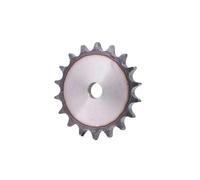 BWBVHRHZY Engranaje de cadena de rodillos for orificio de proceso 06B, 10-45 dientes, paso de acero A3, espesor de 9.525mm, piñón de cadena plana de 5mm, piñón de accionamiento Industrial(06B 42 Teeth