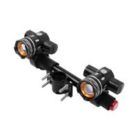 BWBVHRHZY Faro LED Apto for Patinete eléctrico Xiaomi M365 /Pro, con Zoom, batería de 1200mAh, Recargable por USB, 150LM, XM-L T6, lámpara Frontal(For M365)