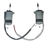 BWBVHRHZY Motor Elevador de Vidrio Universal for Coche y camión, 12/24V, vehículo eléctrico, Accesorios de Piezas de automóviles de Cobre Puro Fuerte(A 24V)